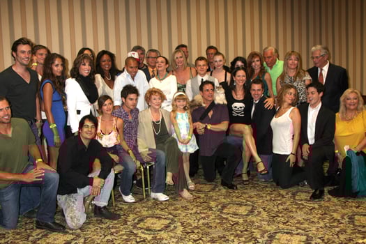 Young  restless Cast  at The Young  the Restless Fan Club Dinner  at the Sheraton Universal Hotel in  Los Angeles CA on August 28 20092009 photo