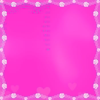 Pink background photo with frame An empty place for inspirational messages, emotions, feelings, quotes, sayings or pictures, lay flat.