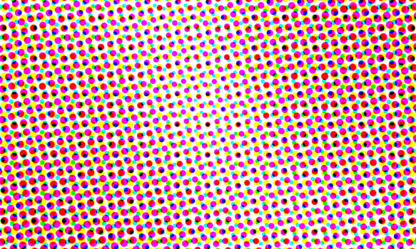 Background with CMYK prepress color separation for flex printing and printing plates photo