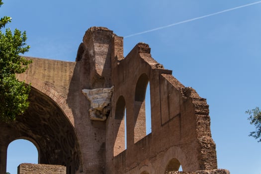 Roman ruins in Rome, Forum photo