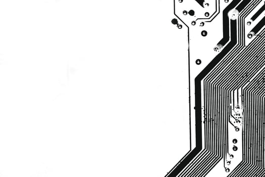 Electric Circuit Black white for background photo