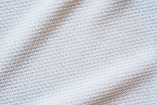 White football jersey clothing fabric texture sports wear background photo