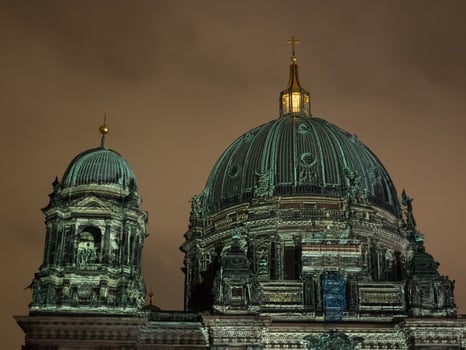 Berlin at night photo