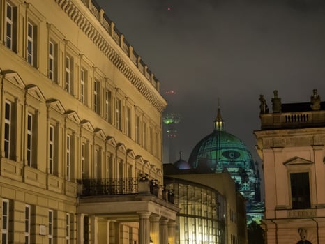 Berlin at night photo