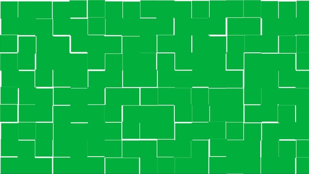 Creative design green tiles background photo