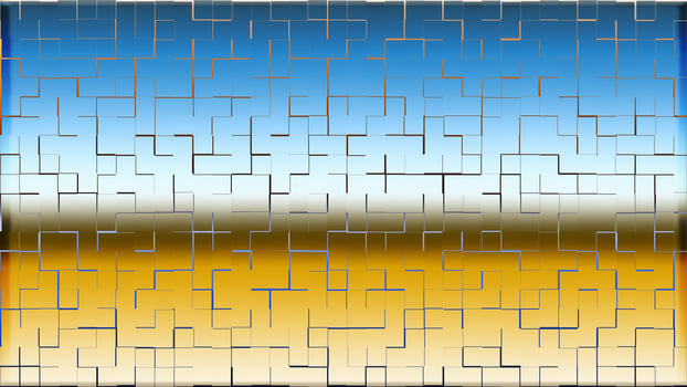 Creative design colorful tiles background photo