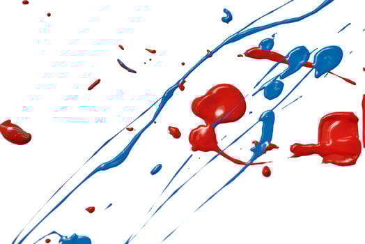 Paint on white surface photo