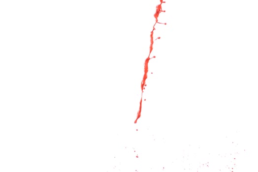 Paint on white surface photo