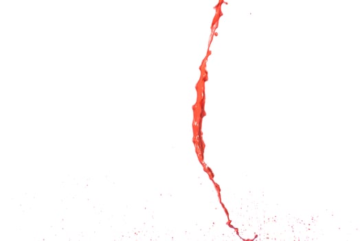 Paint on white surface photo