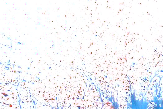 Colors on a white surface photo