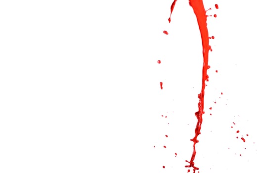 Colors on a white surface photo