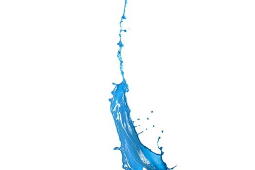 Colors on a white surface photo