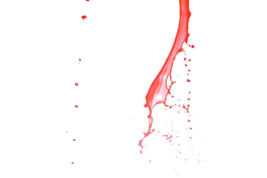 Colors on a white surface photo