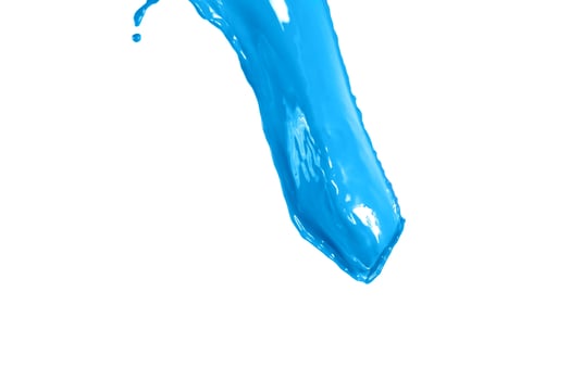 Colors on a white surface photo