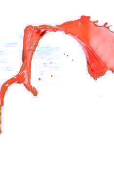 Colors on a white surface photo