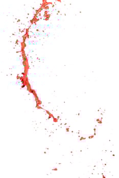 Colors on a white surface photo