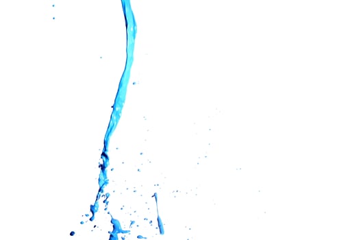 Colors on a white surface photo