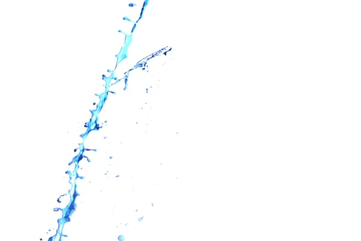 Colors on a white surface photo
