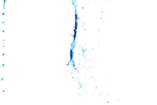 Colors on a white surface photo
