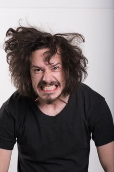 Party man portrait photo