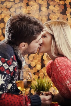 romantic evening date photo