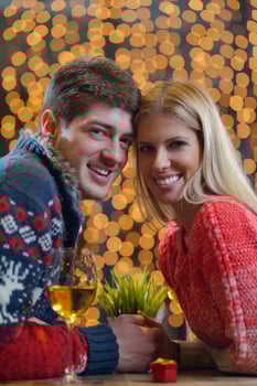 romantic evening date photo