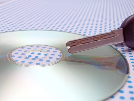 secure data concept photo