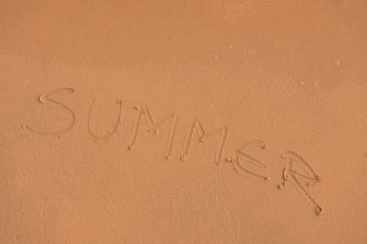 beach summer background photo