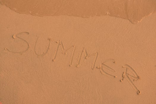 beach summer background photo
