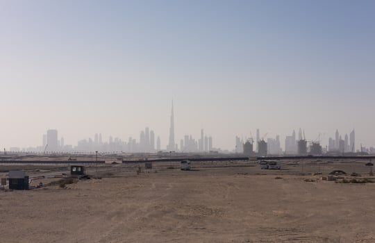 Panorama Dubai city photo