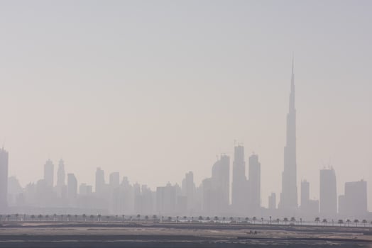 Panorama Dubai city photo