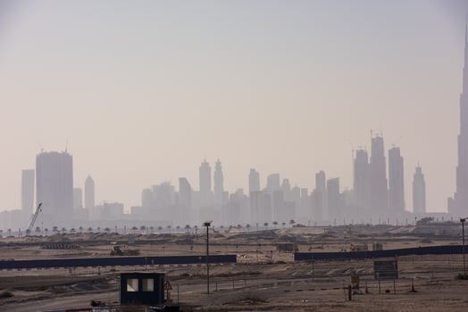 Panorama Dubai city photo