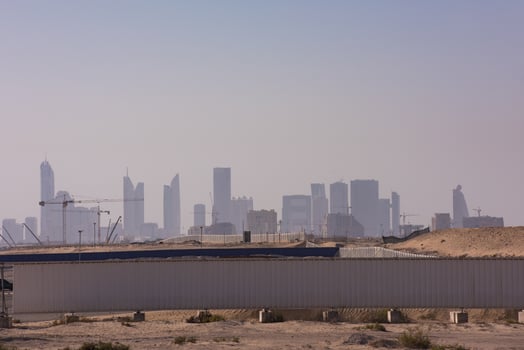 Panorama Dubai city photo