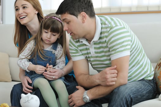 family finance view photo