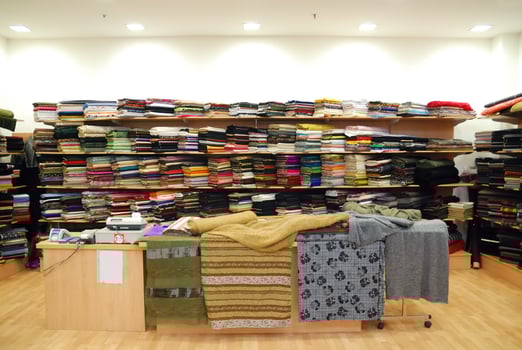 Greece, 2022 - Fabric shop view photo