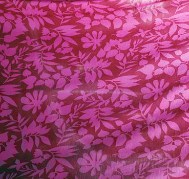 Pink fabric closeup photo