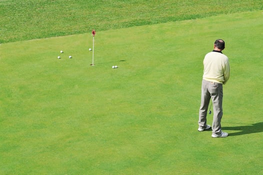 golf ball game photo