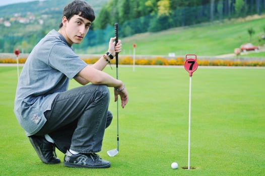 golf ball view photo