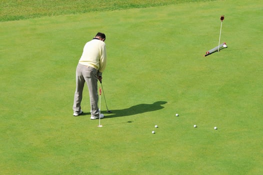 golf ball game photo