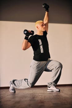 personal trainer man photo