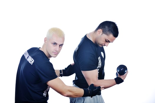 personal trainer man photo