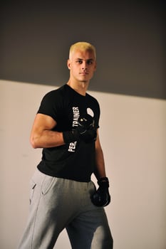 personal trainer man photo
