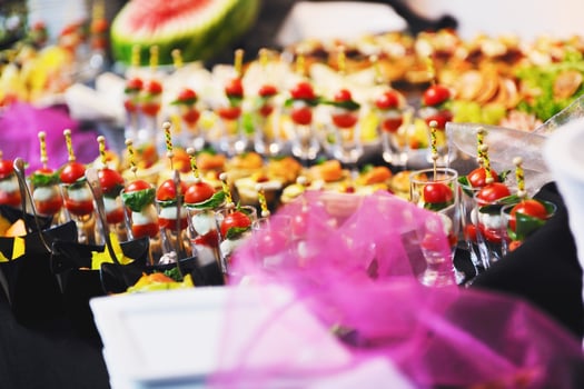 buffet food closeup photo