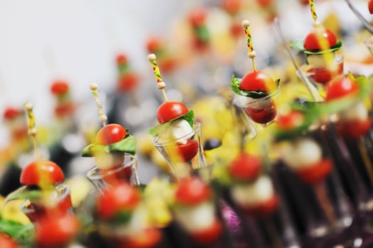 buffet food closeup photo