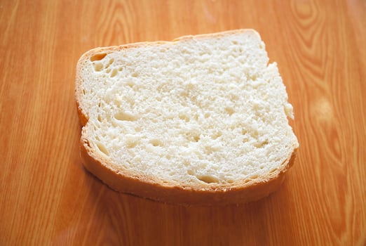 bread on table photo