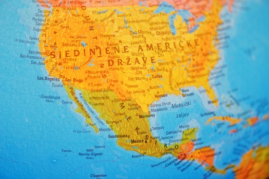 globe map view photo