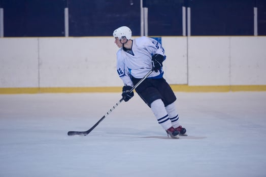 ice hockey player in action photo