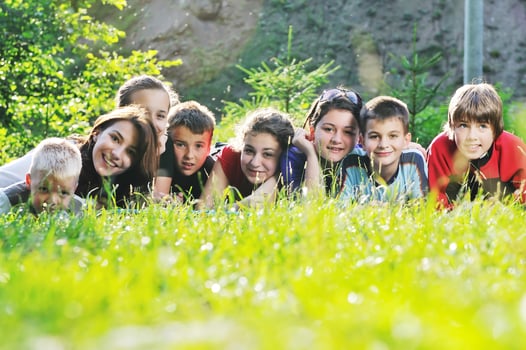 child group outdoor photo