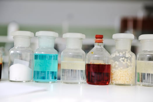 test tubes in lab photo