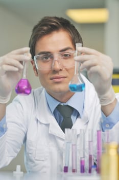 research and  science people  in labaratory photo